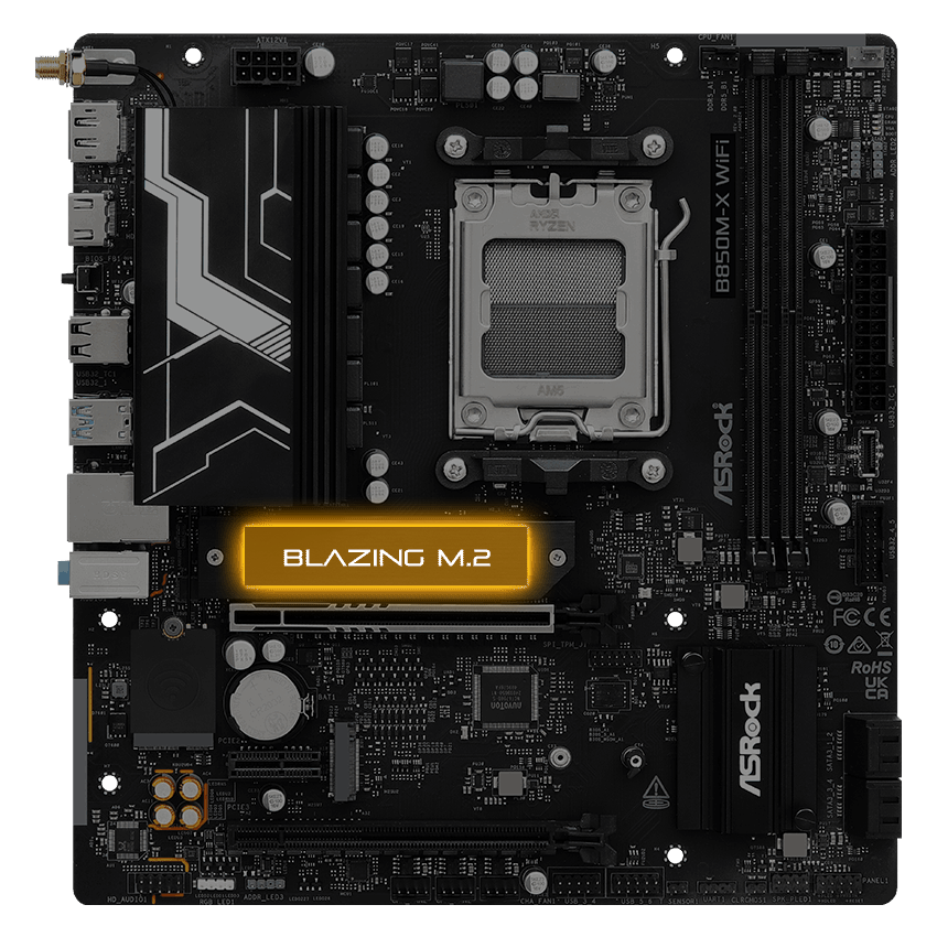 マザーボード ASRock B850M-X WiFi R2.0 ASRock > B850M-X WiFi R2.0
